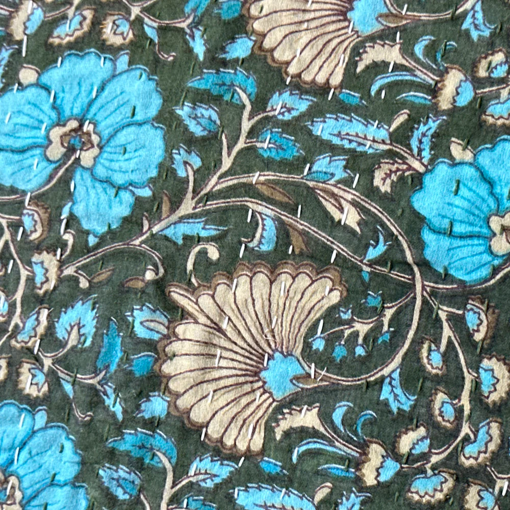 Vintage Sari Pillow Pair (JFP-14) - Image 8
