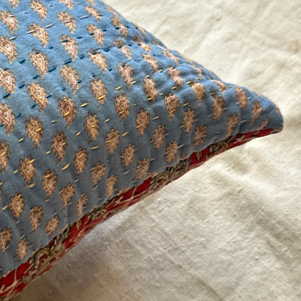 Vintage Sari Pillow (JFP-31) - Image 5