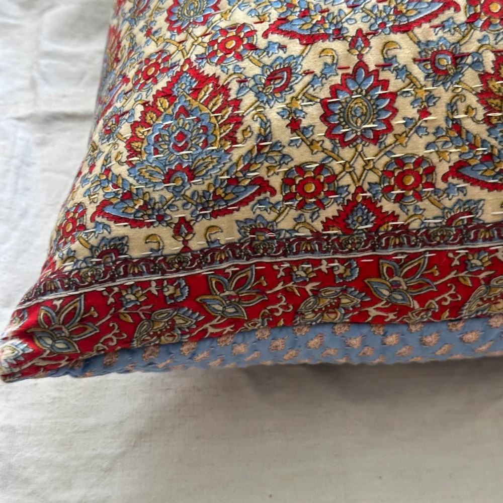 Vintage Sari Pillow (JFP-31) - Image 6