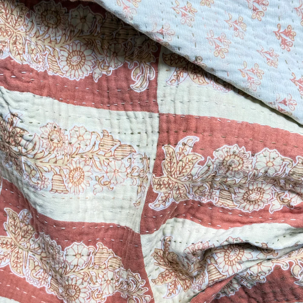 Vintage Sari Throw (#11-2) - Image 5