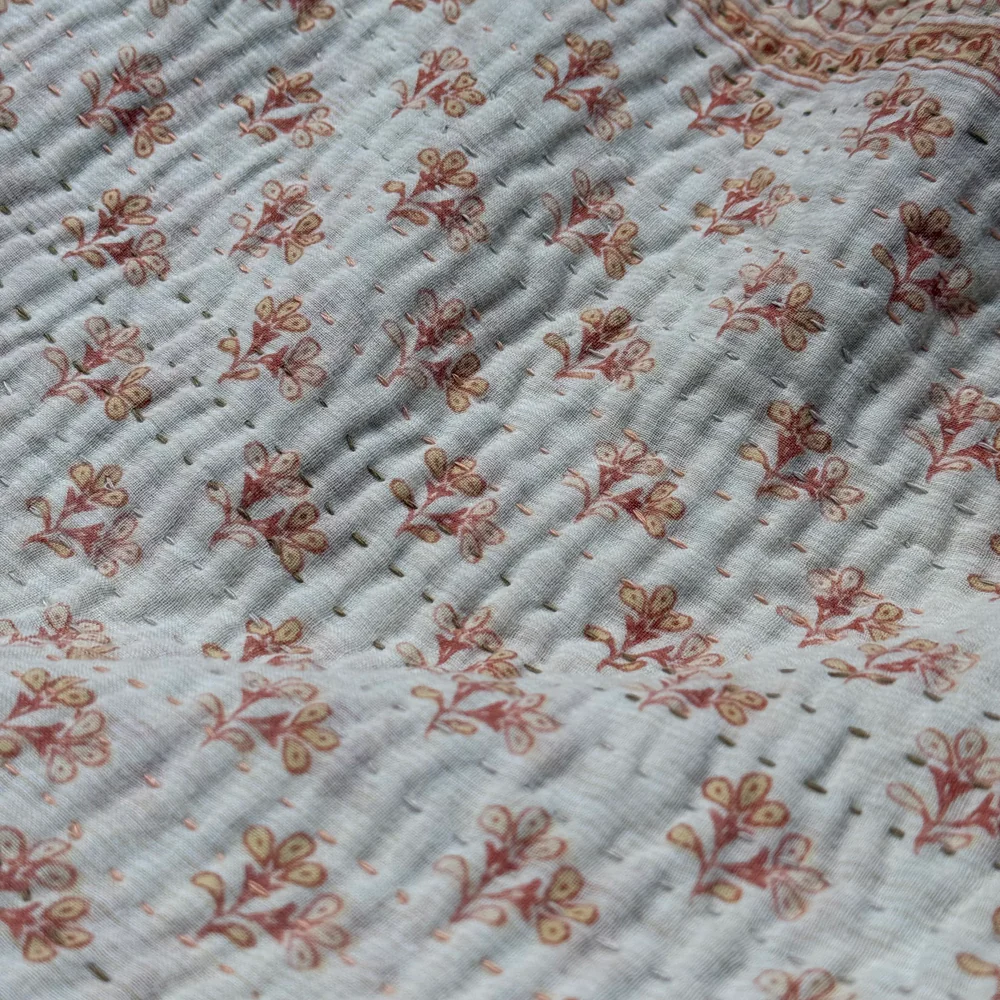 Vintage Sari Throw (#11-2) - Image 6