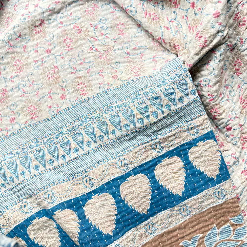 Vintage Sari Throw (#11-3) - Image 6