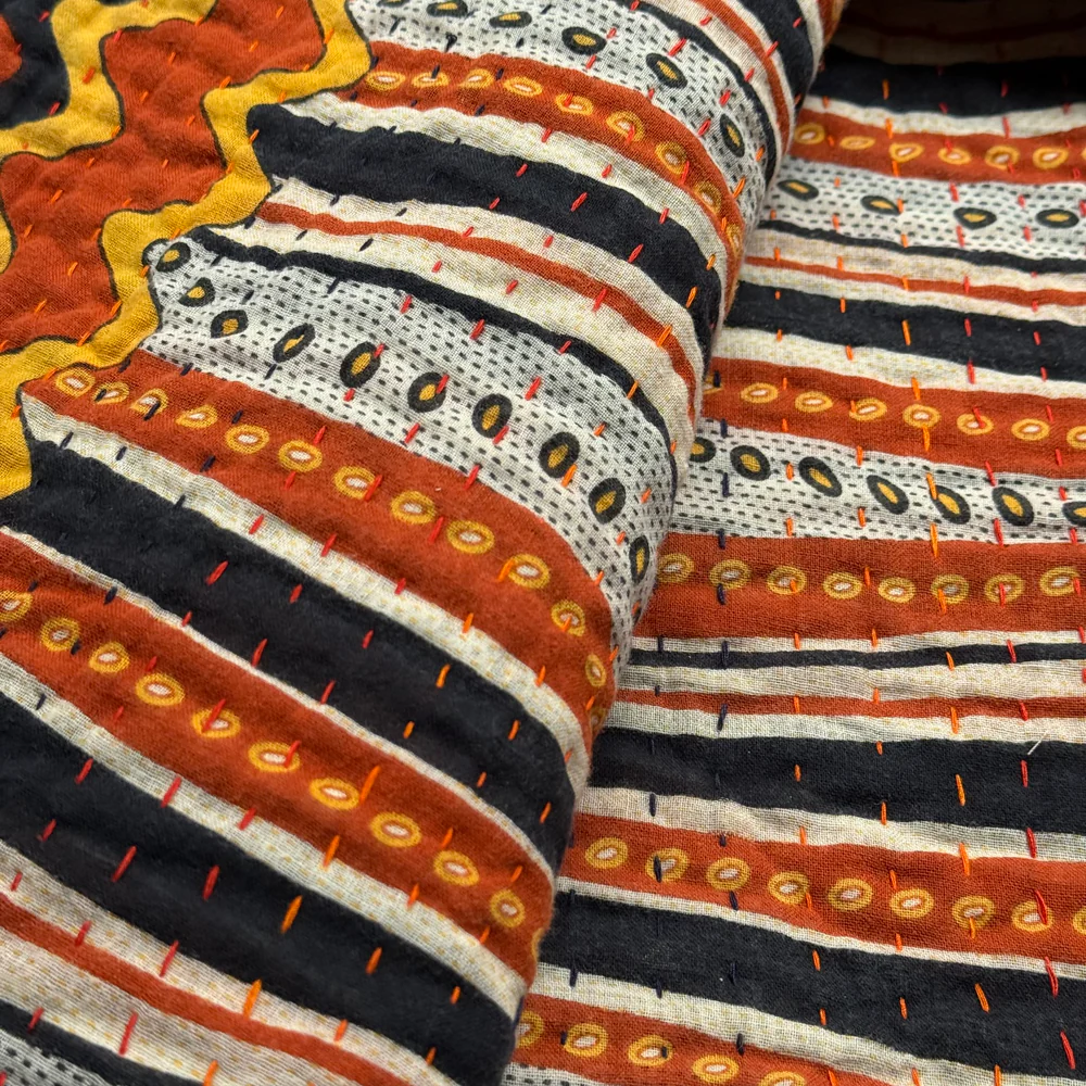 Vintage Sari Throw (#11-5) - Image 2