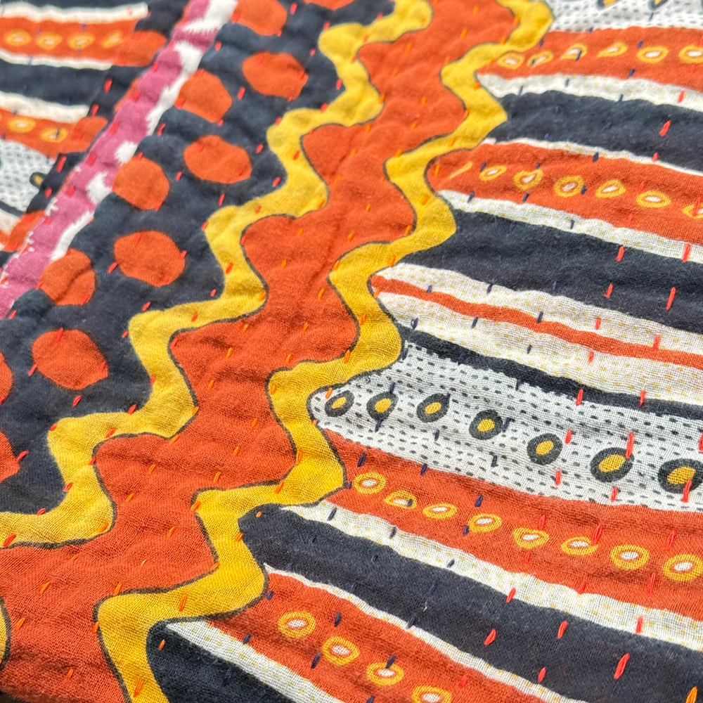 Vintage Sari Throw (#11-5) - Image 3