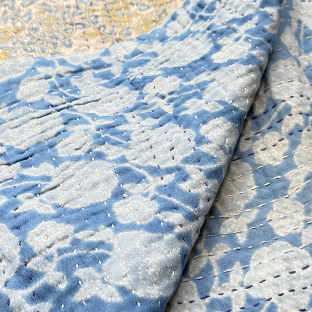 Vintage Sari Throw (#11-7) - Image 3