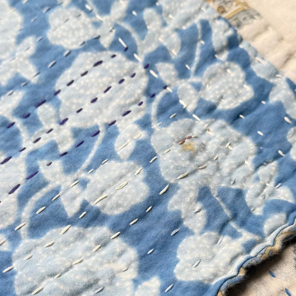 Vintage Sari Throw (#11-7) - Image 4