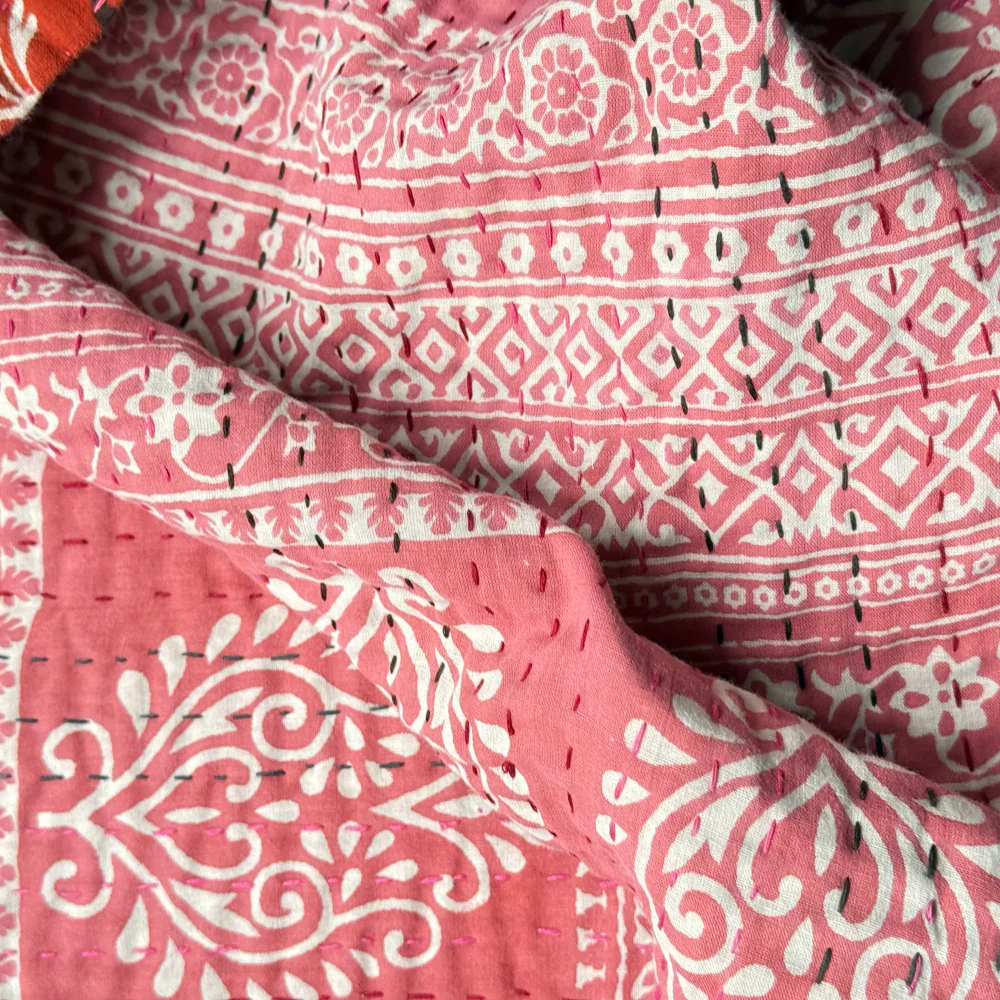 Vintage Sari Throw (#11-8) - Image 3