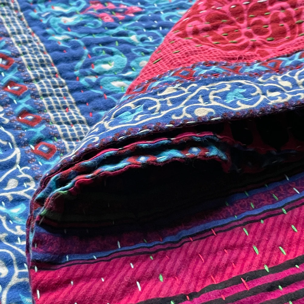 Vintage Sari Throw JF022203 - Image 2