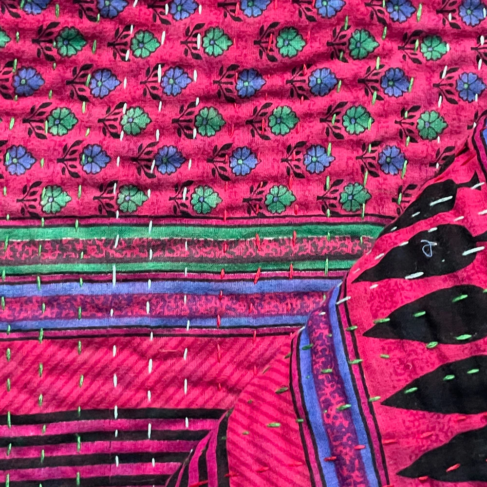 Vintage Sari Throw JF022203 - Image 3