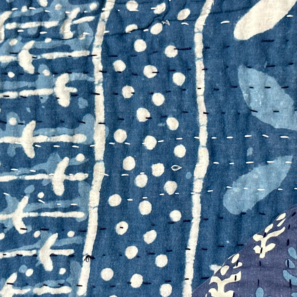 Vintage Sari Treble Bedcover (#601) - Image 5