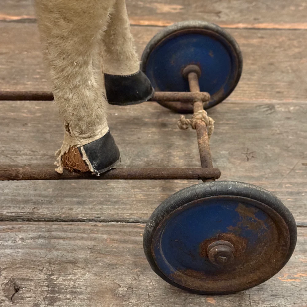 Vintage Steiff Toy Horse on Wheels - Image 3