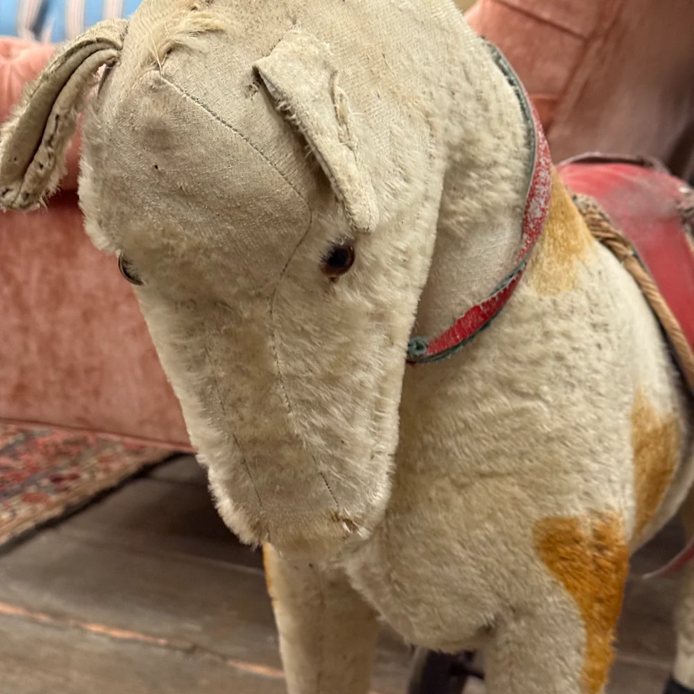 Vintage Steiff Toy Horse on Wheels - Image 5