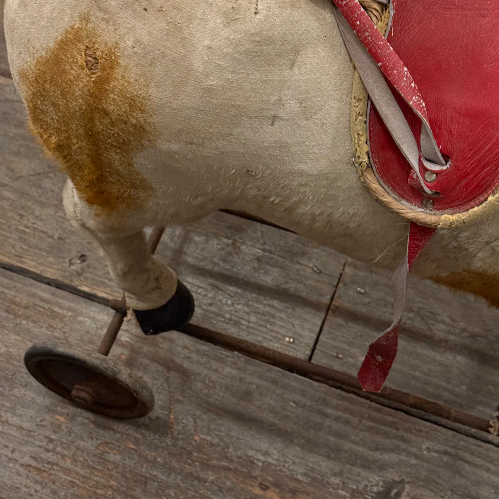 Vintage Steiff Toy Horse on Wheels - Image 6