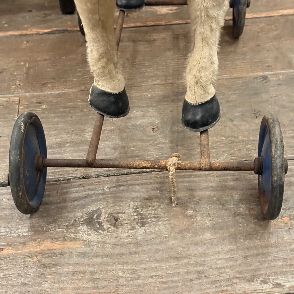 Vintage Steiff Toy Horse on Wheels - Image 7