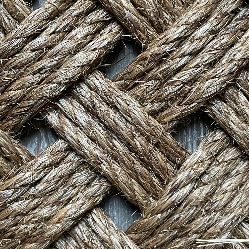 Woven Nautical Prolong Knot Door Mat - Image 4