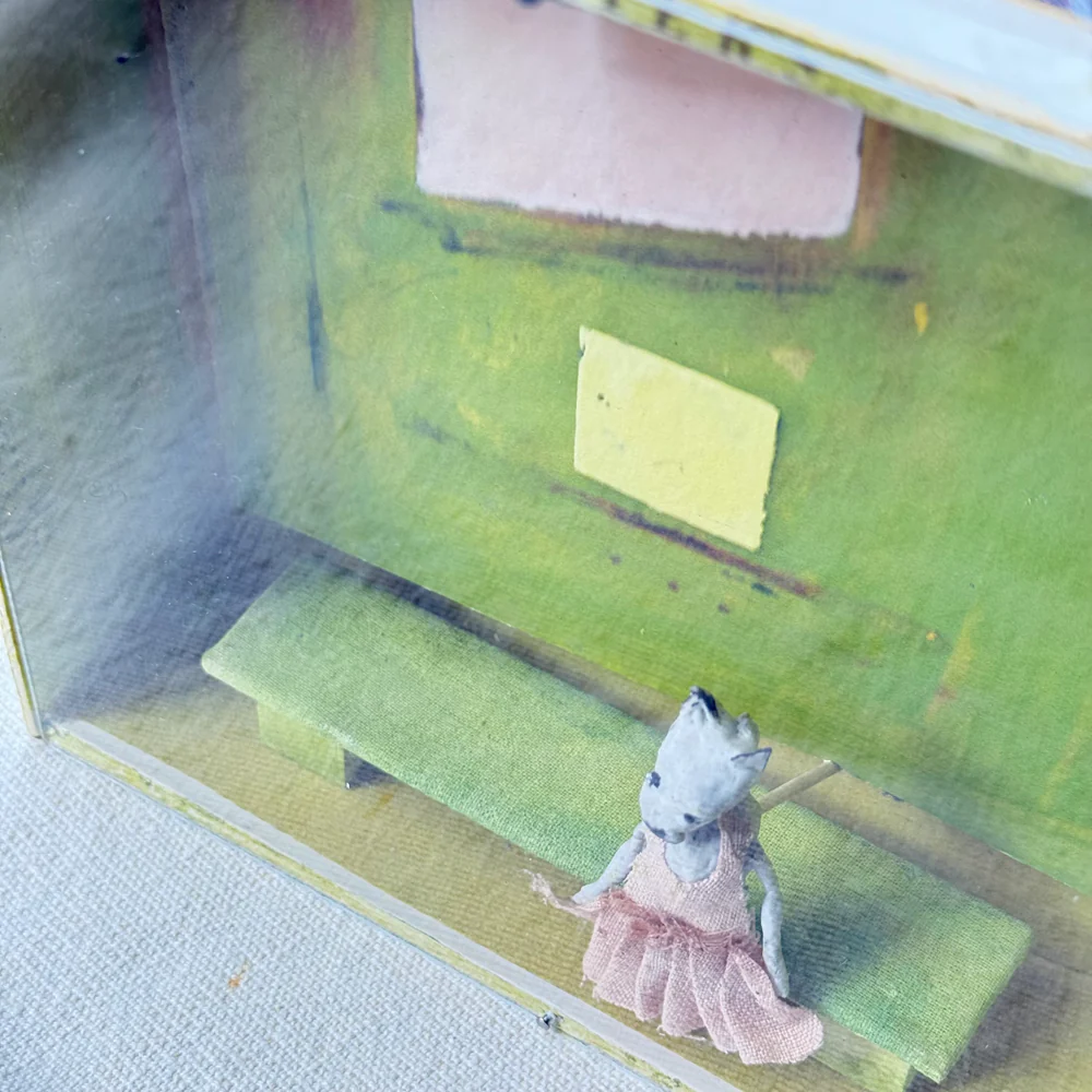 "Yellow,Pink, & Grace" Assemblage - Image 4