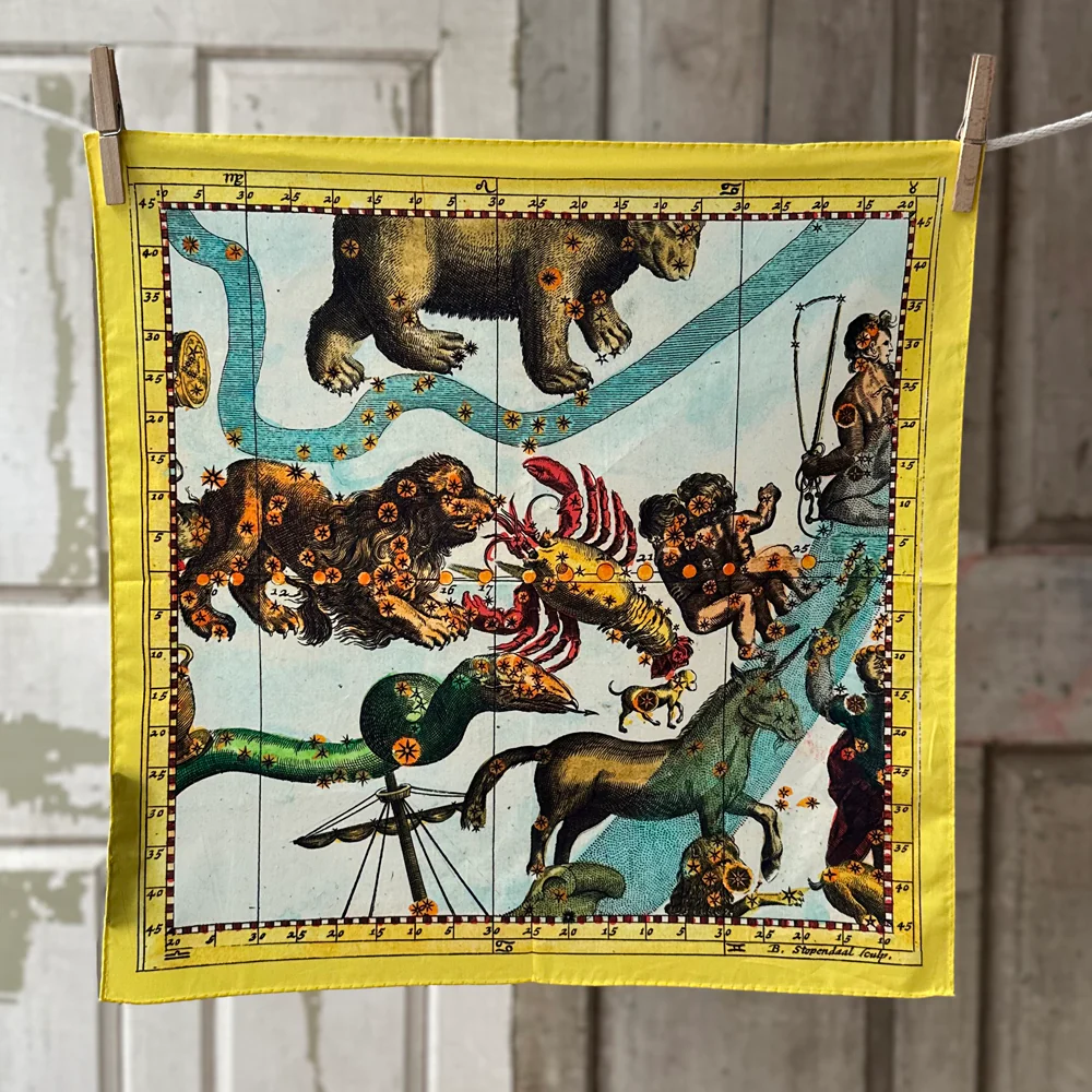 Zodiac Cotton Bandana - Image 2